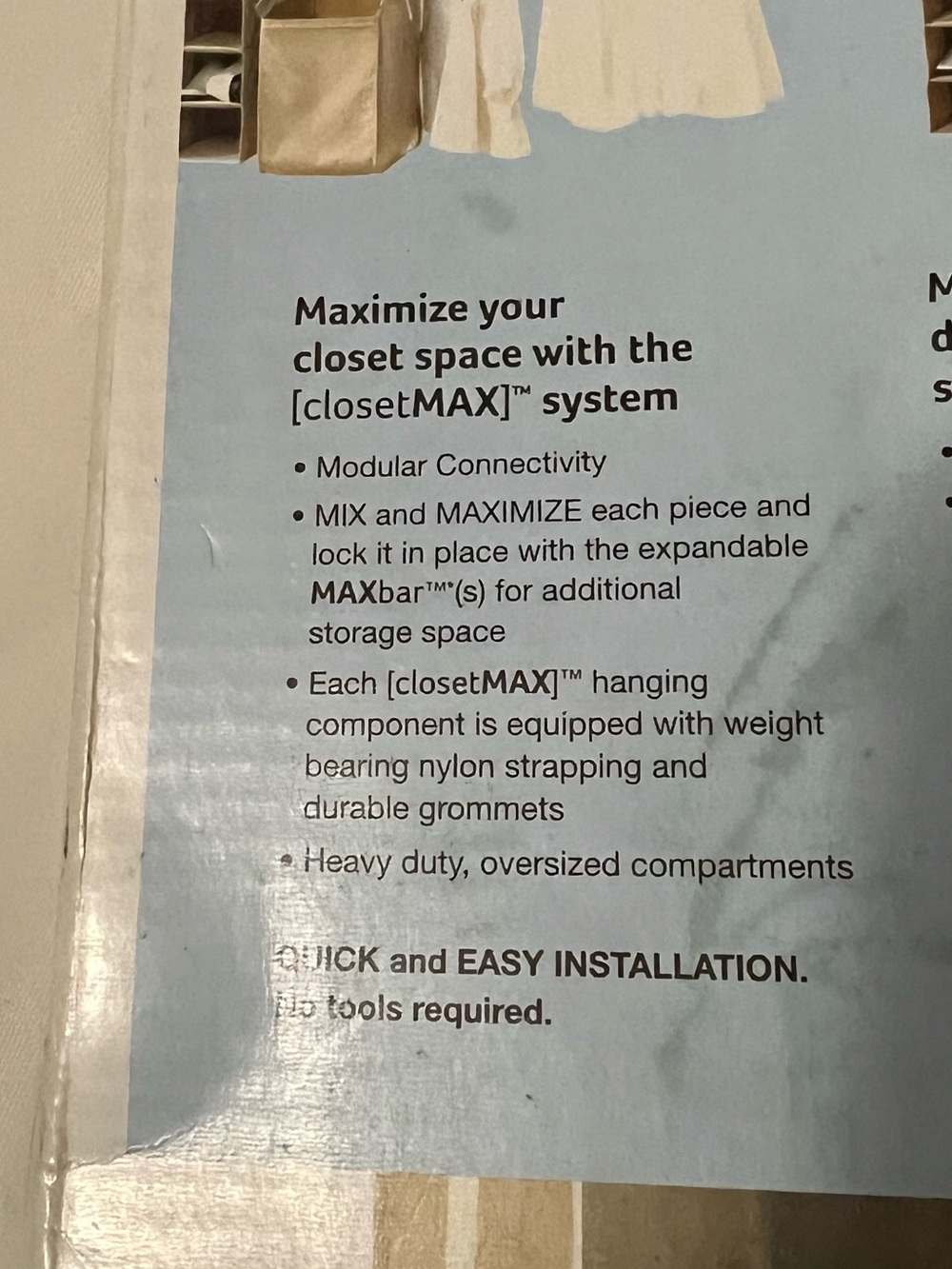 Closetmax System Over-the-Door Shoe Organizer - Picture 5 of 12